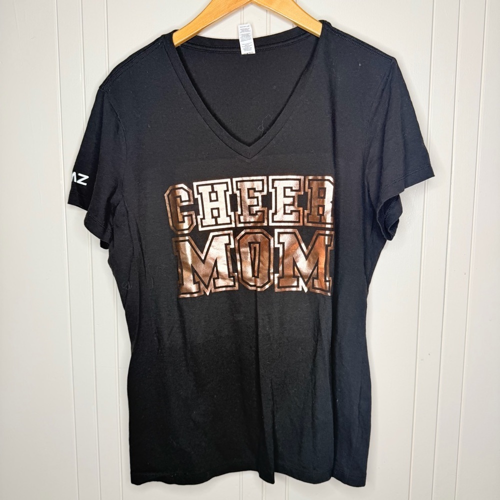 JAMZ Cheer Mom V-Neck T-Shirt